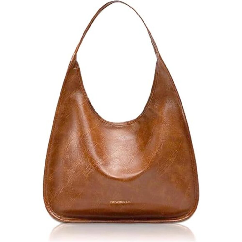 Women's Hobo Purse - Faux Leather Shoulder Bag & Tote Handbag